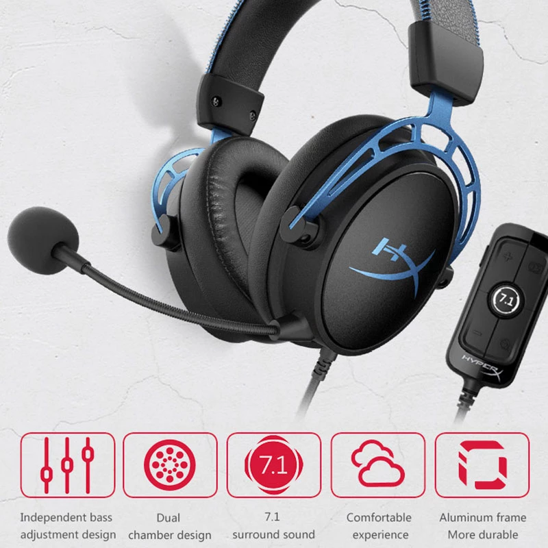 7.1 Surround Sound Gaming Headphone with Microphone